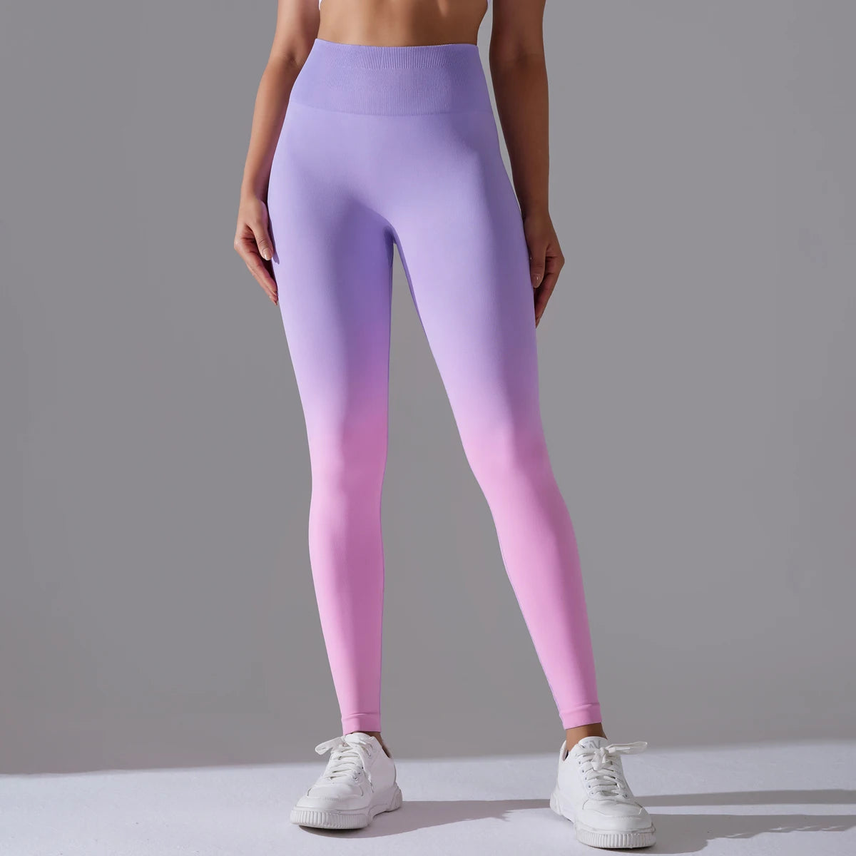 Gradient Yoga Pants High Waisted