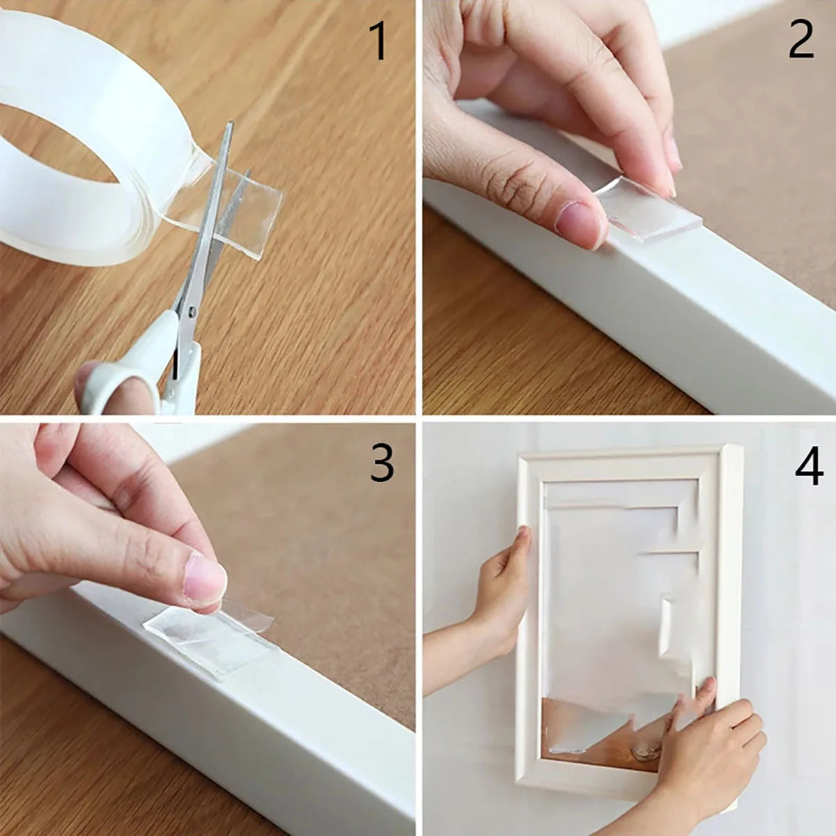 Ultra-strong Double Sided Adhesive Tape Easy to Remove