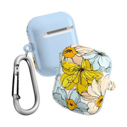 Elegant Floral AirPod Case - Margo Makaroff - Personalization Available