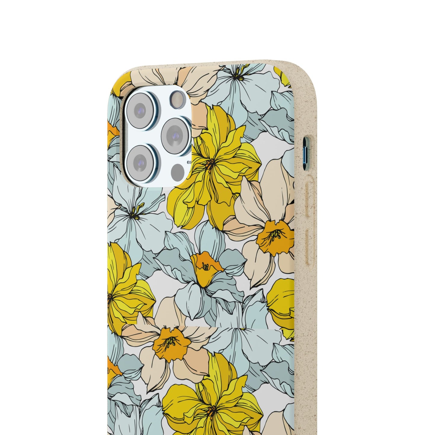 Floral Collection Biodegradable Phone Case - Eco-Friendly Style for Nature Lovers with Personalization by Margo Makaroff