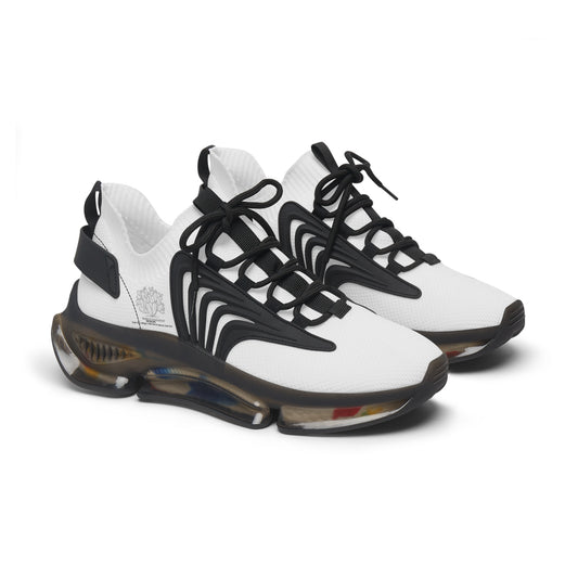 Elegant Women's Mesh Sneakers for Active Lifestyle Monochrome by Margo Makaroff - Personalization Available