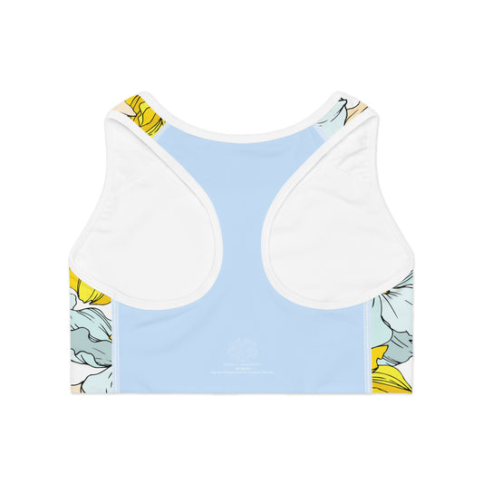 Floral Collection Sports Bra - Margo Makaroff - Personalization Available