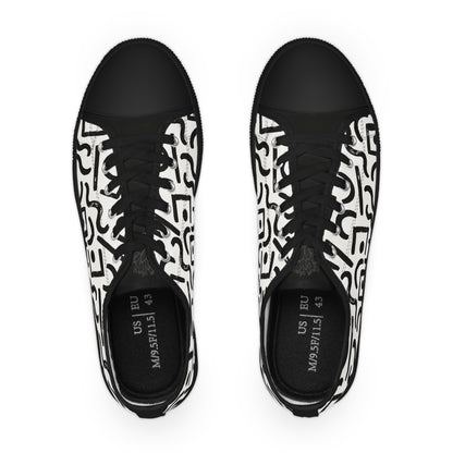 Artistic Black & WhiteSneakers for Creative Souls by Margo Makaroff - Personalization Available