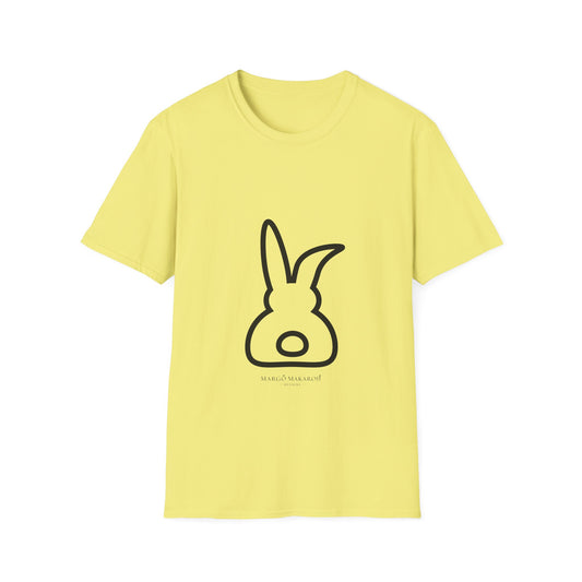 Easter Bunny Softstyle T-Shirt - Margo Makaroff- With Personalization