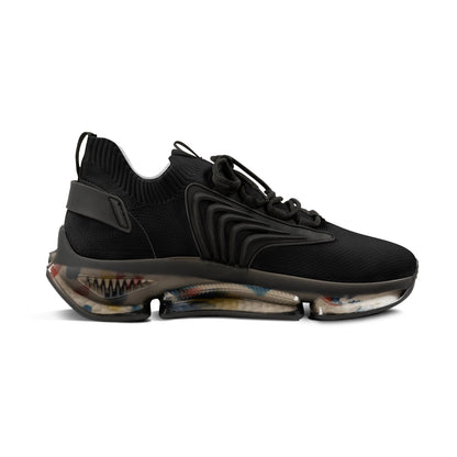 Monochrome Collection Men's Breathable Mesh Sneakers -  Margo Makaroff - Personalization Available