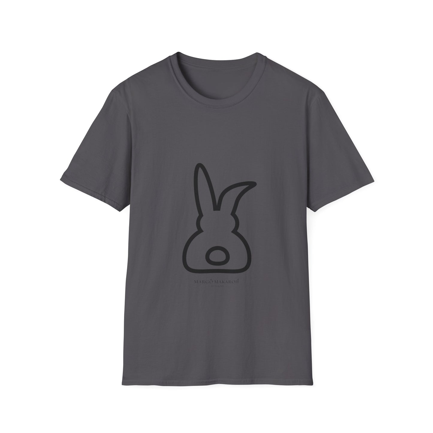 Easter Bunny Softstyle T-Shirt - Margo Makaroff- With Personalization