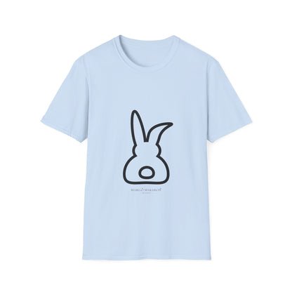 Easter Bunny Softstyle T-Shirt - Margo Makaroff- With Personalization