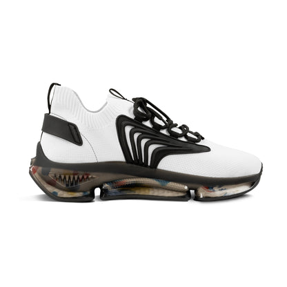 Monochrome Collection Men's Breathable Mesh Sneakers -  Margo Makaroff - Personalization Available