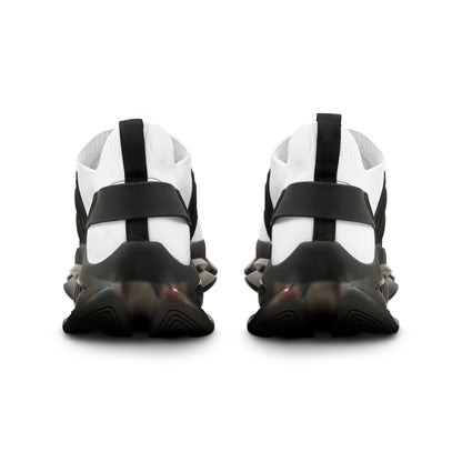 Monochrome Collection Men's Breathable Mesh Sneakers -  Margo Makaroff - Personalization Available