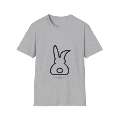 Easter Bunny Softstyle T-Shirt - Margo Makaroff- With Personalization