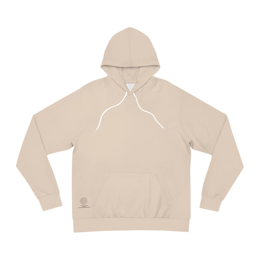 Minimalist Pastel Beige Hoodie - Margo Makaroff - Personalization Available