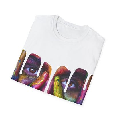 Vibrant Art Inspired T-Shirt - Margo Makaroff - Personalization Available