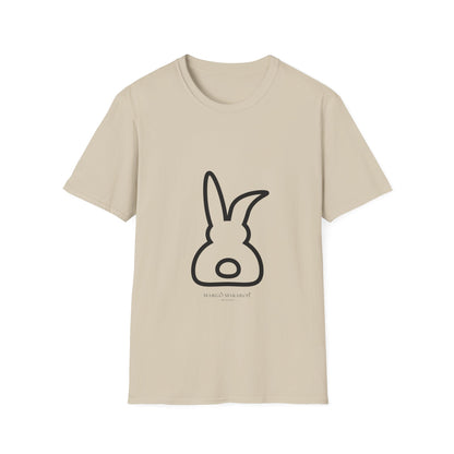 Easter Bunny Softstyle T-Shirt - Margo Makaroff- With Personalization