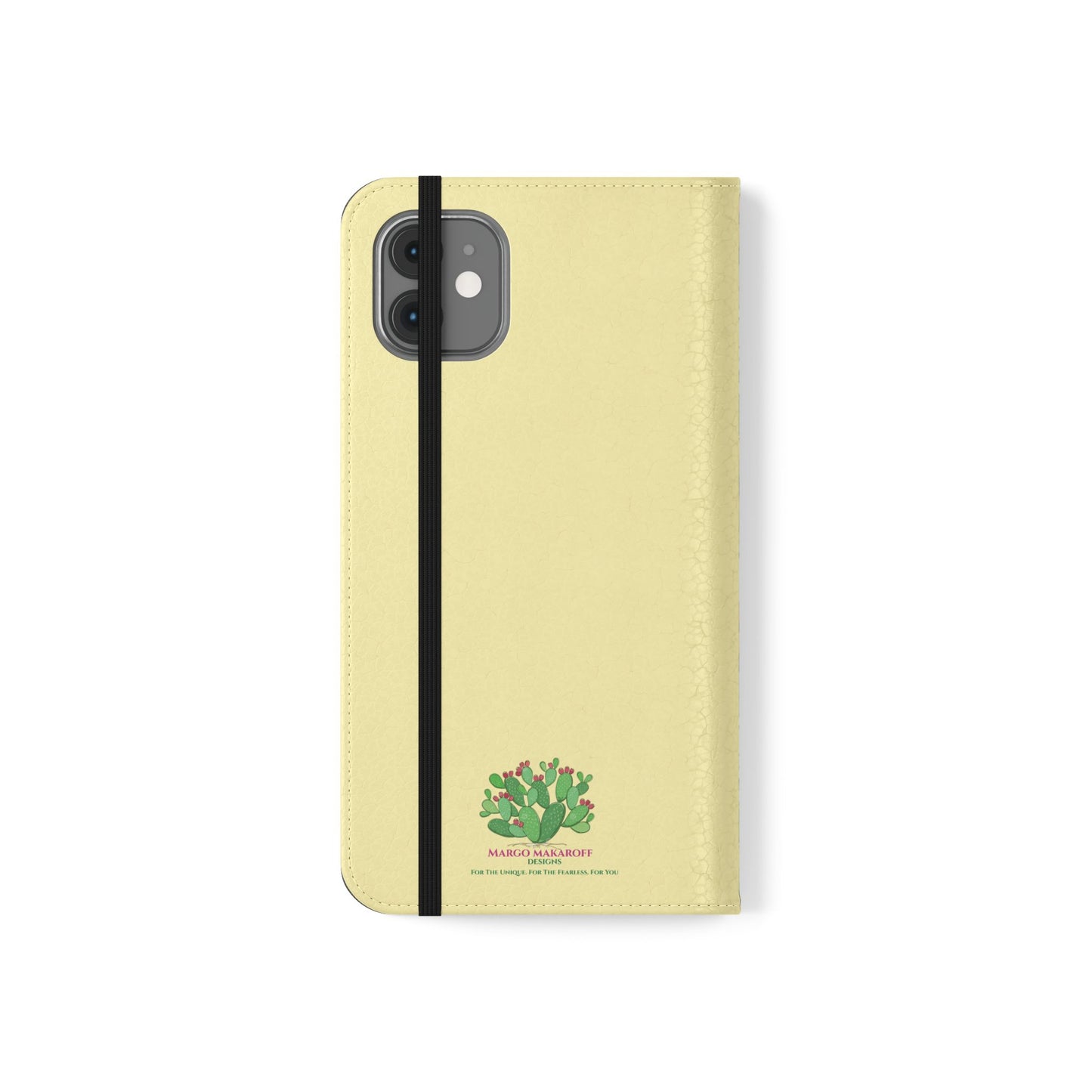 Floral with Pastel Yellow Wallet Case for iPhone & Android –  Margo Makroff - Personalization Available