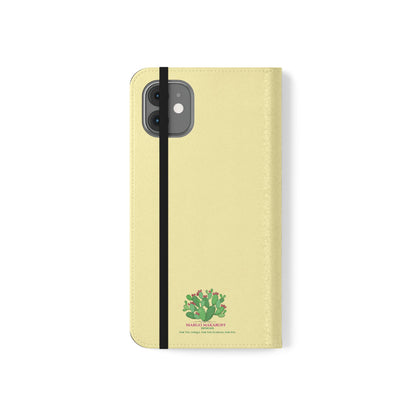 Floral with Pastel Yellow Wallet Case for iPhone & Android –  Margo Makroff - Personalization Available
