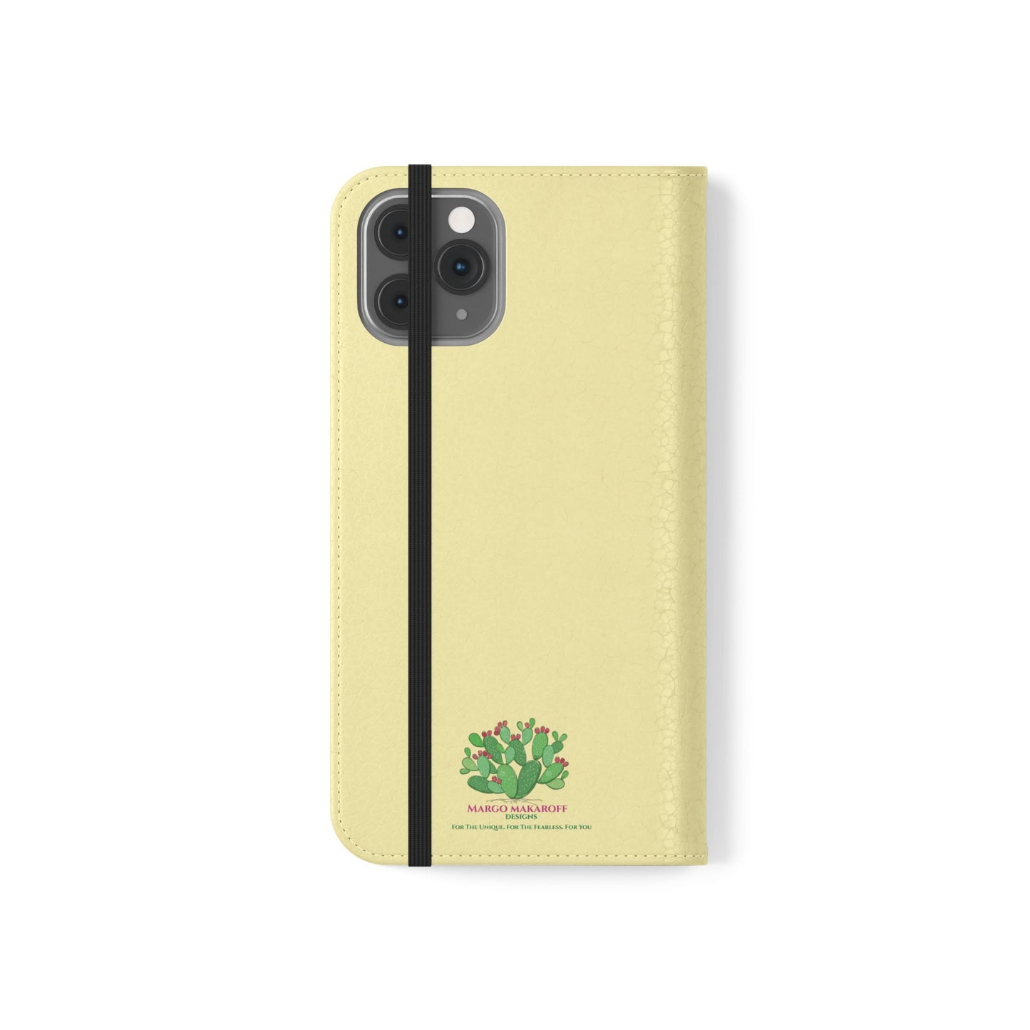 Floral with Pastel Yellow Wallet Case for iPhone & Android –  Margo Makroff - Personalization Available