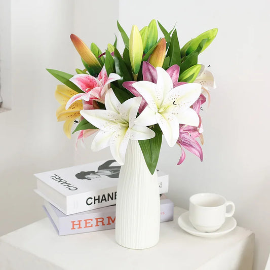 Artificial silk flowers