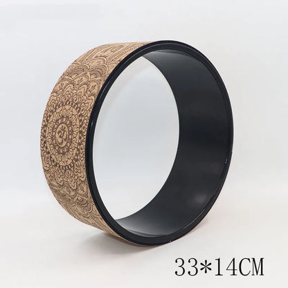 Yoga wheel. Fitness Yoga equipment