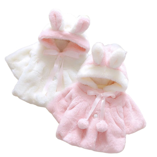 Cute Easter Cape Baby Girls