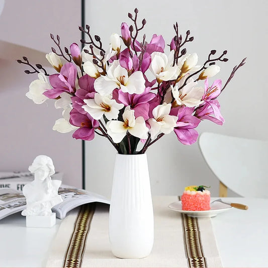 High Quality Artificial Magnolia Flowers For Home Decor