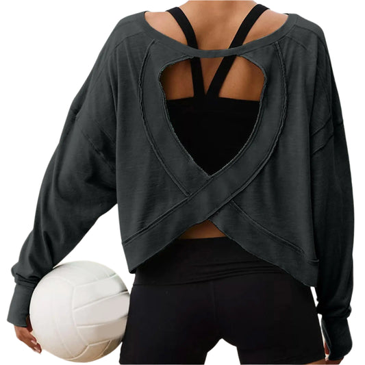 Women's Loose Long-sleeved Sweatshirt