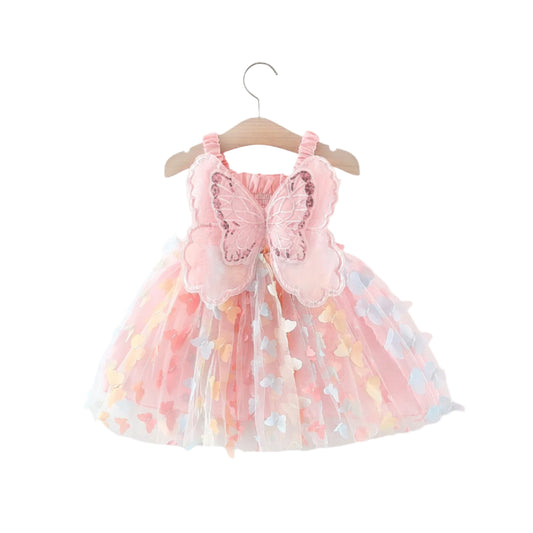 Baby Girl Butterfly Summer Dress