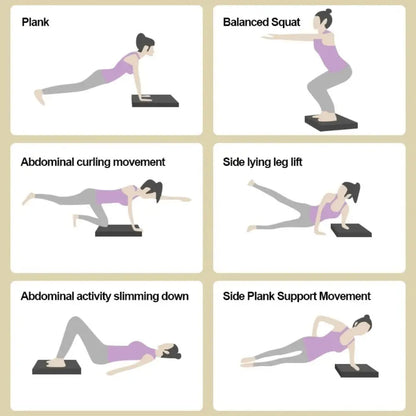 Yoga/Pilates Balance Cushion Pad Non-Slip Foam Mat
